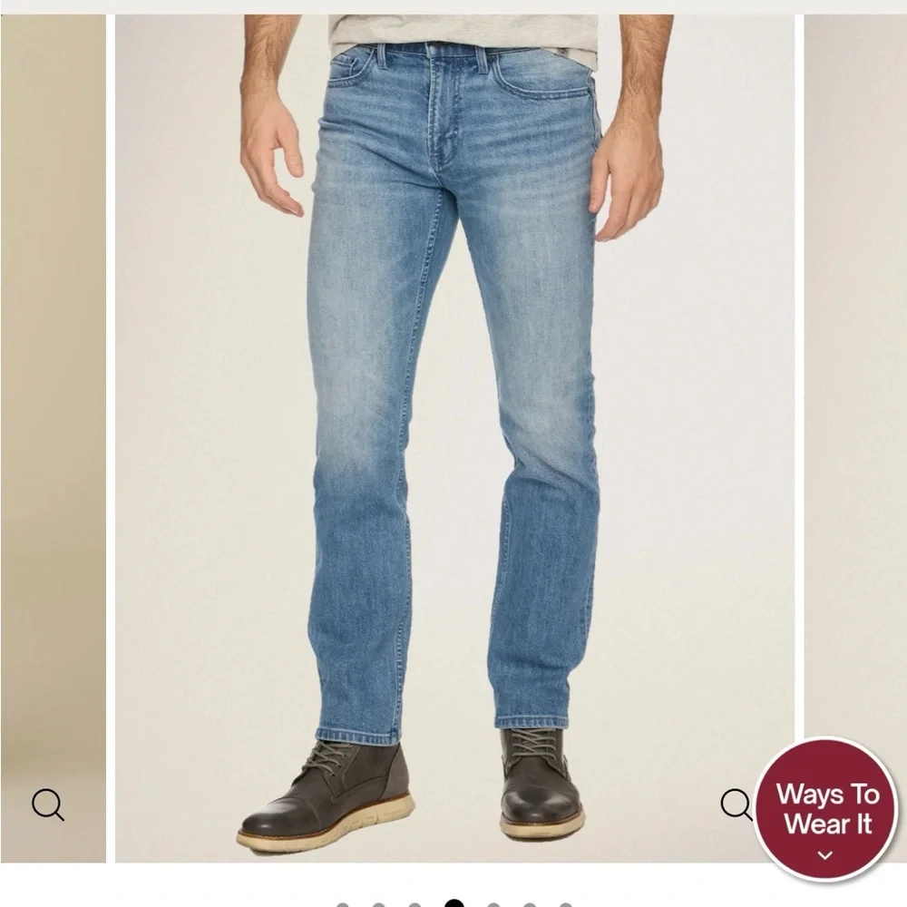 Flag & Anthem light wash Men's Blue Jeans BNWT